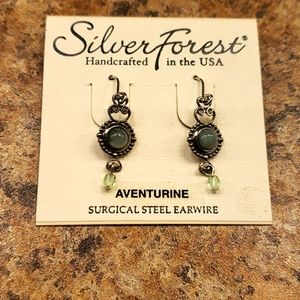 Silver Forest Earrings